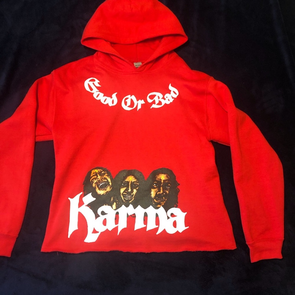 Karma cloth Red hoodie